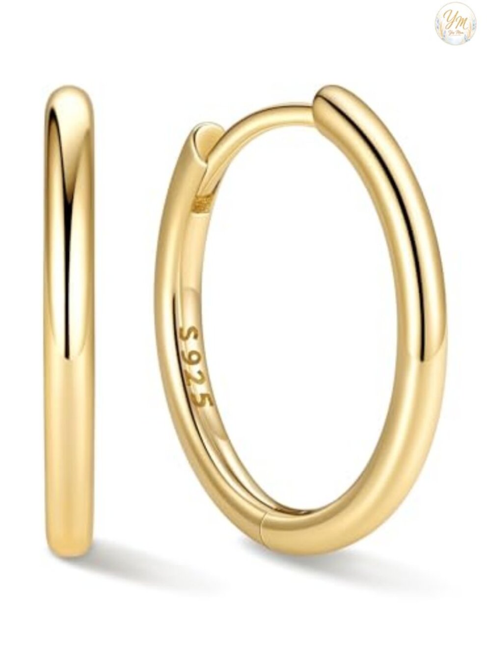 Huggie Hoop Earrings for Women 925 Sterling Silver Hypoallergenic Click-top